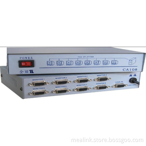 1X8 VGA Splitter/8 Port VGA Splitter 180MHz (CA1808)